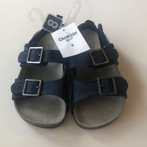 [OSHKOSH B’Gosh] Boys Navy Buckle Sandals